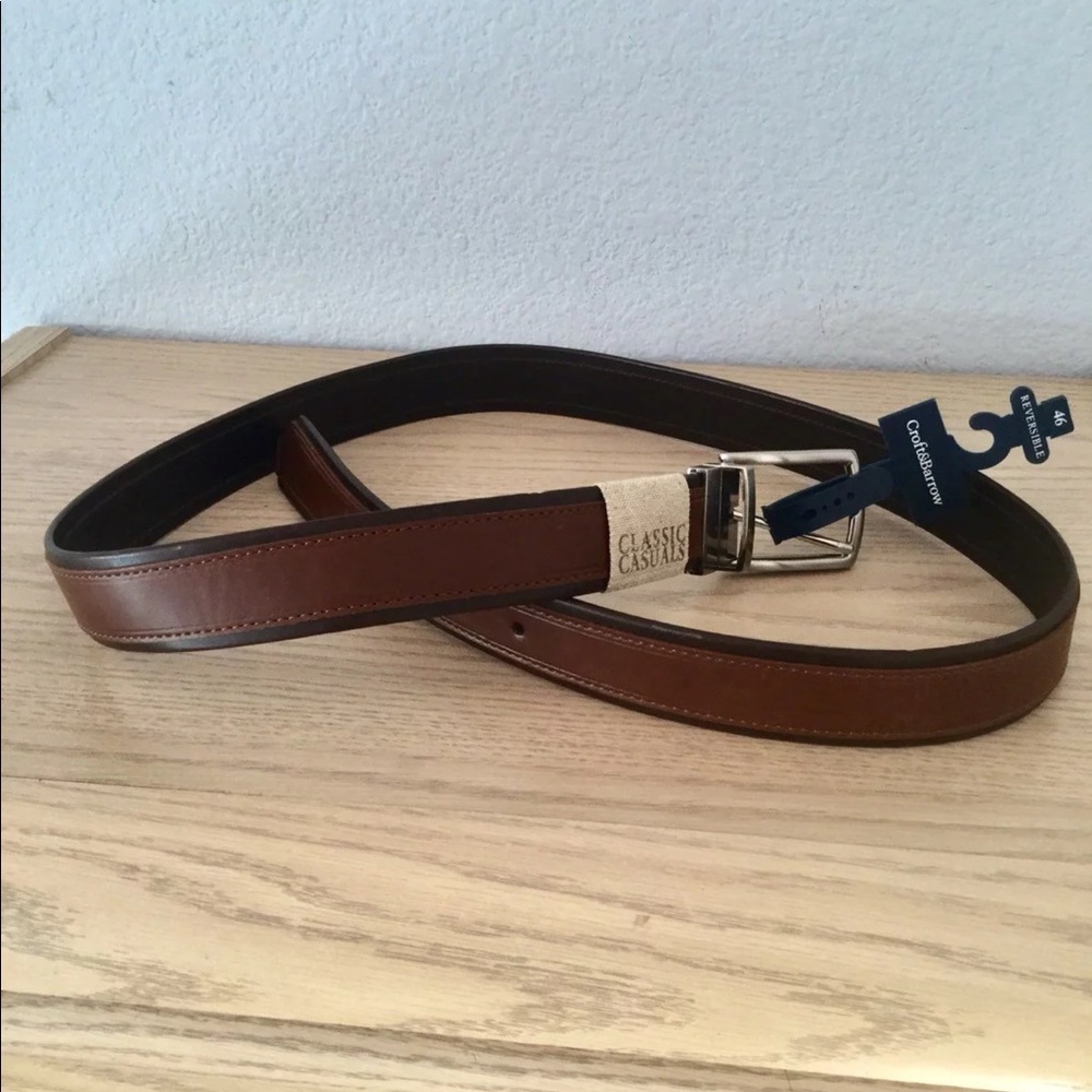 Croft & Barrow Leather Belt